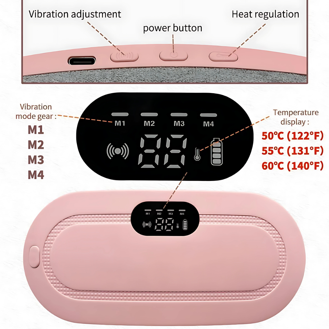 Portable Cordless Heating Pad - Menstrual Heating Pad
