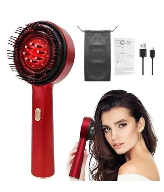Premium Head Scalp Electric Massager Comb | Scalp Massaging Brush with 2 In 1 Hair Oil Applicator